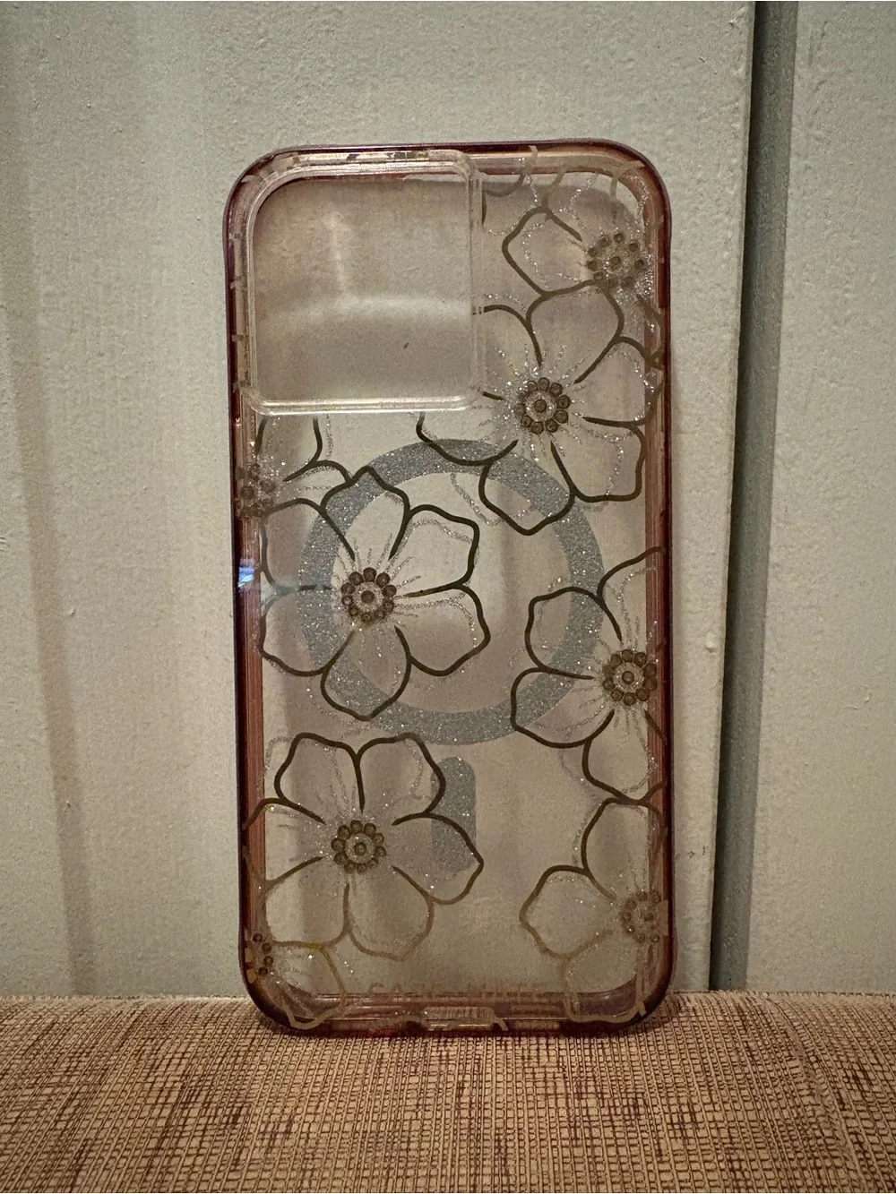Apple iPhone 15 Pro Max Case-Mate Hard Case with MagSafe - Floral Gems